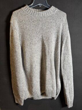 NWOT Slate & Stone Men's Grey Wool Sweater Size 2XL
